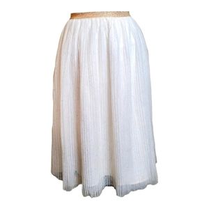 Cat & Jack Glittery Pleated Skirt